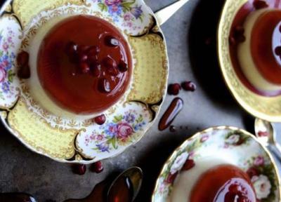 طرز تهیه دسر انار با نشاسته، یک دسر شیک و مجلسی